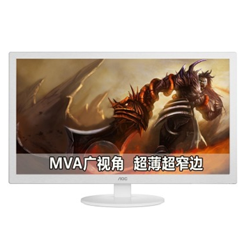 京聪商城AOC M2870V/WW 28英寸广视角LED背光液晶显示器（白色）总代理批发