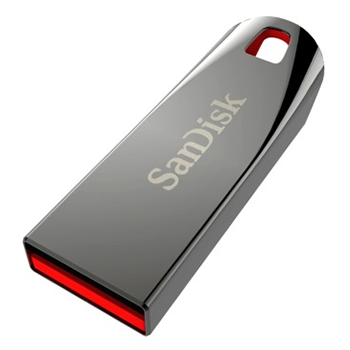 京聪商城闪迪（SanDisk） 酷晶（CZ71） 16G金属迷你创意U盘 银灰色总代理批发