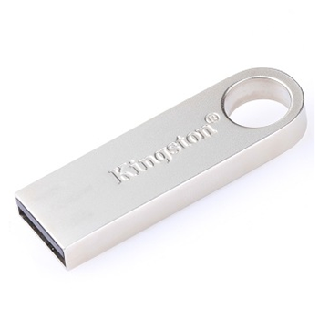 京聪商城金士顿（Kingston）DT SE9H 32GB 金属U盘 银色亮薄总代理批发