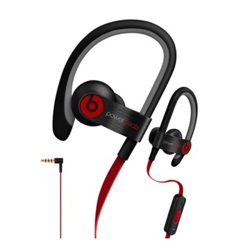 京聪商城BEATS PowerBeats 2 挂耳式运动耳机 黑色 iphone线控带麦总代理批发