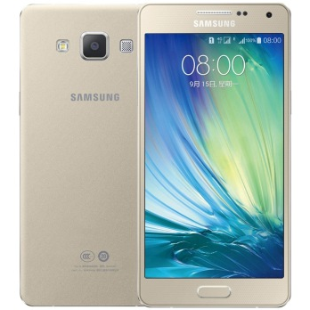 京聪商城三星手机A5公开版（A5000） 双卡双待 移动联通双4G 金色总代理批发
