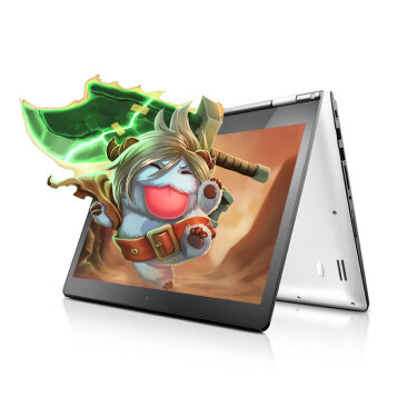 京聪商城联想（Lenovo）Flex3 15.6英寸轻薄超极笔记本电脑 360度翻转触控笔记本 I5-5200U/4G/500G/2G独显 冰岛白 总代理批发