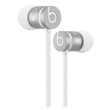 京聪商城Beats UrBeats 入耳式耳机 炫银色 手机耳机带麦 三键线控iPhone版总代理批发