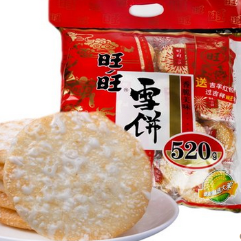 京聪商城旺旺雪饼520g总代理批发