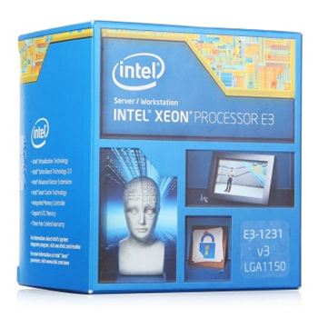 京聪商城英特尔（Intel） 至强四核E3-1231V3 盒装CPU （LGA1150/3.40GHz/8M/22纳米）总代理批发